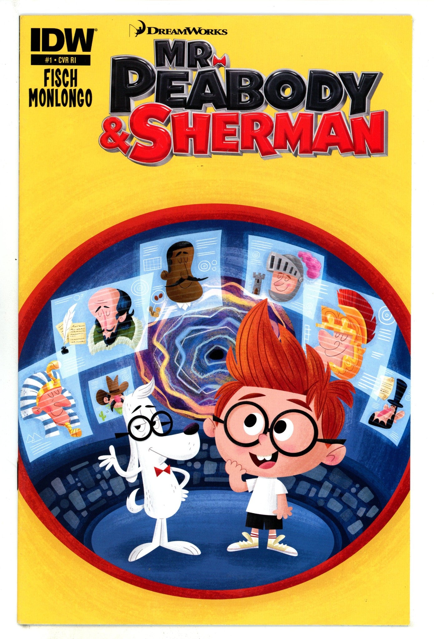 Mr. Peabody & Sherman 1 VF/NM (9.0) (2013) Kaufenberg Incentive Variant 