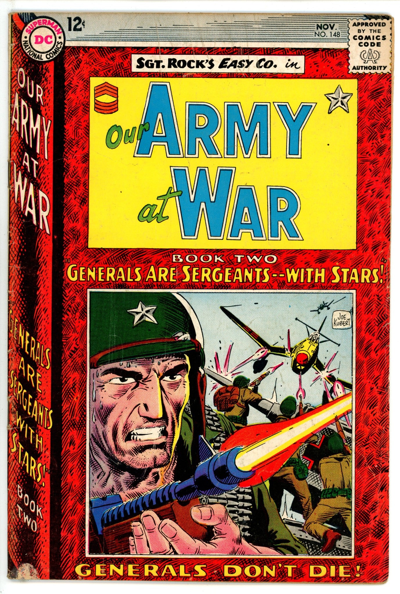 Our Army at War Vol 1 148 VG (4.0) (1964) 