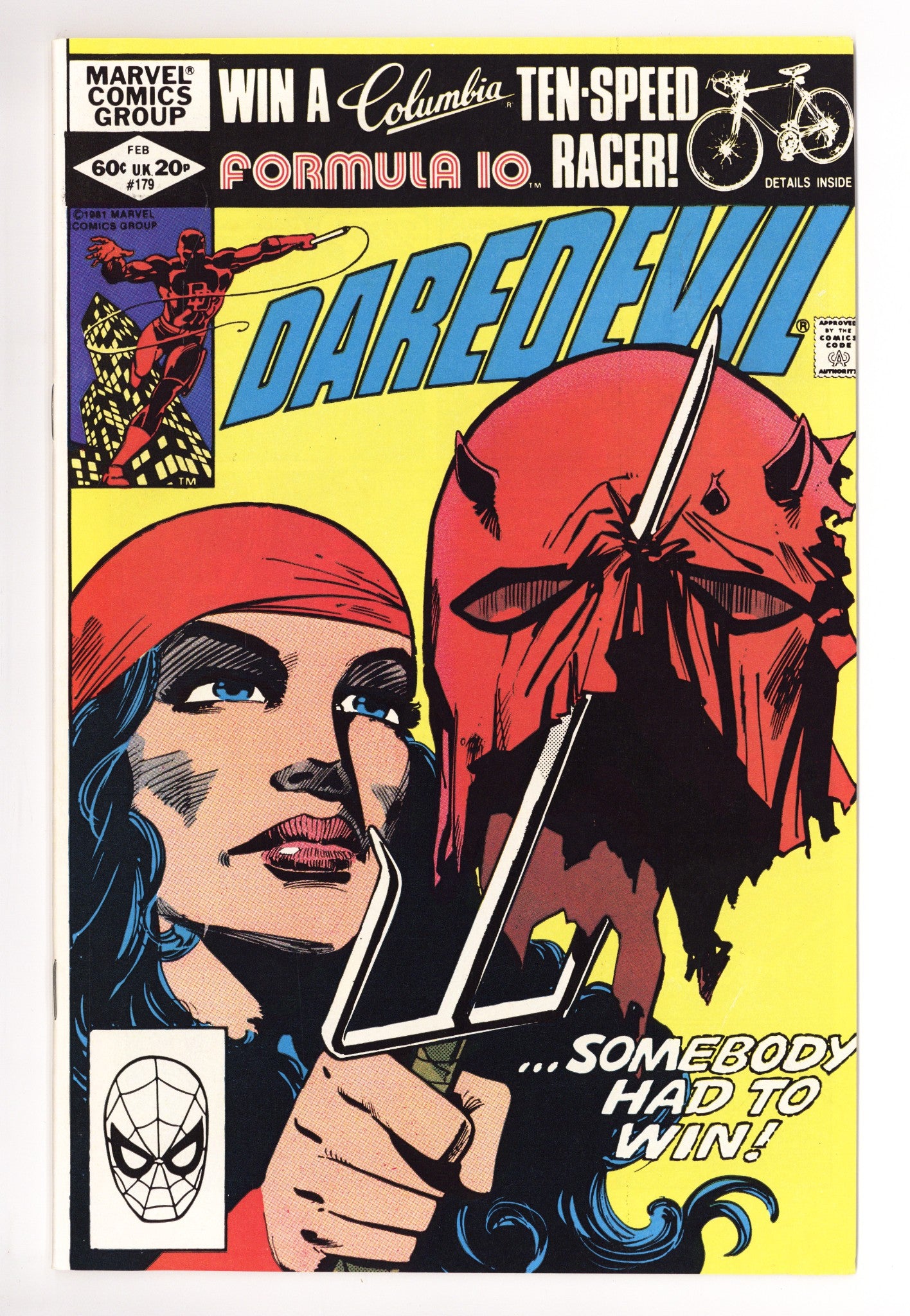 Daredevil Vol 1 179 VF- (7.5) (1982) 
