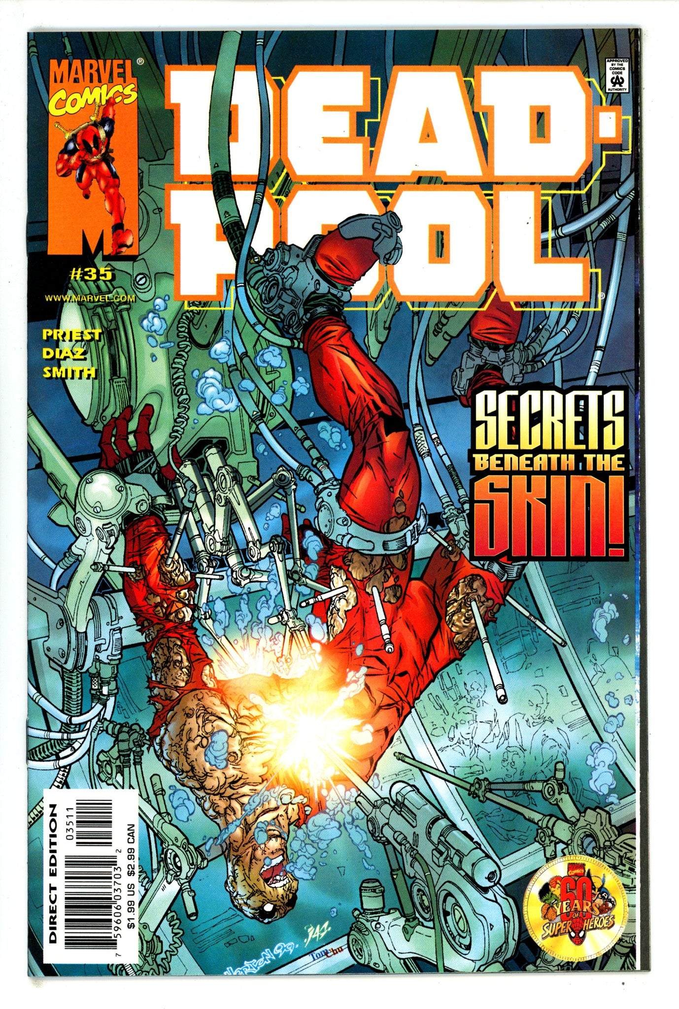 Deadpool Vol 2 35 NM (9.4) (1999)