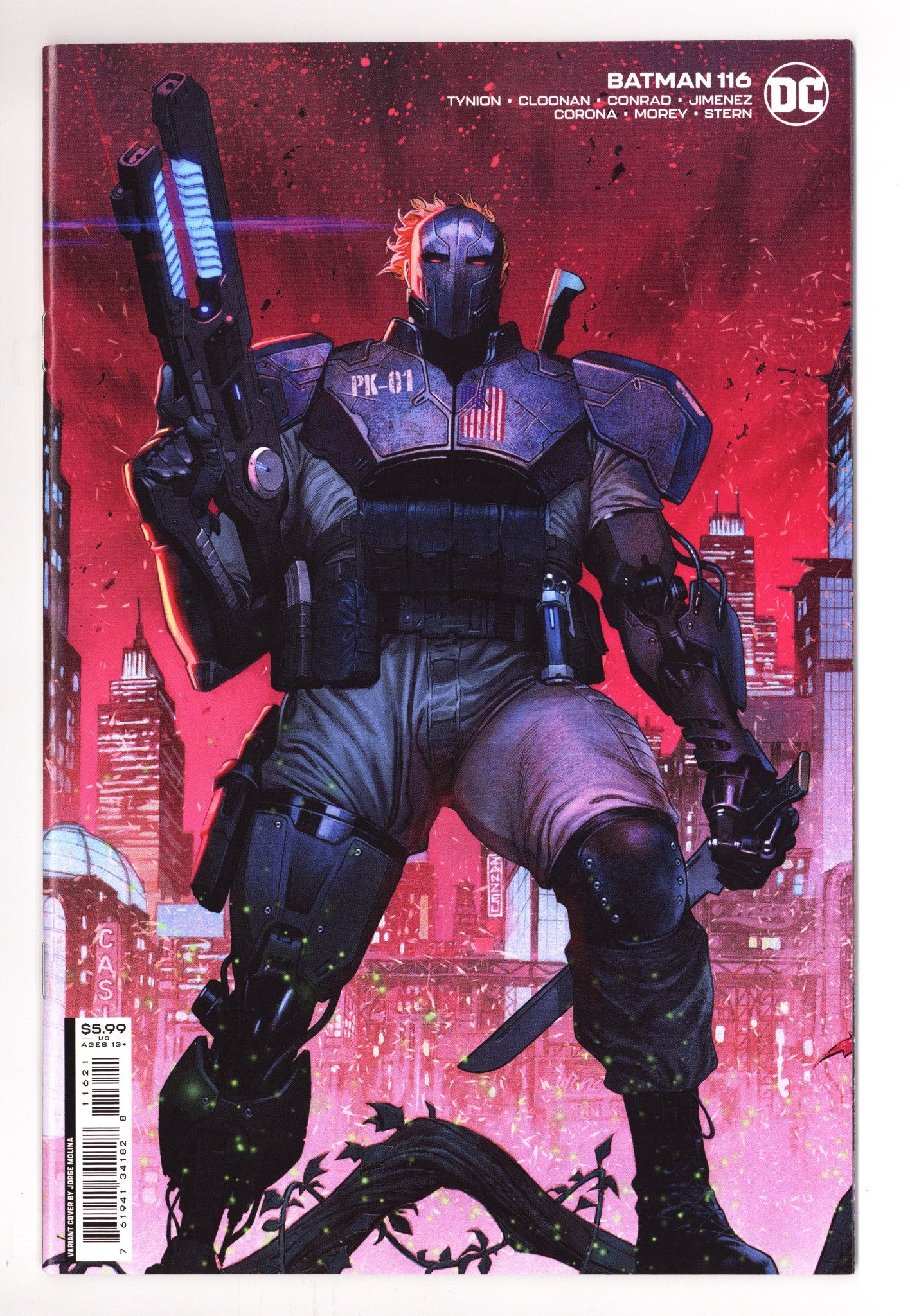 Batman Vol 3 116 High Grade (2022) Molina Variant 