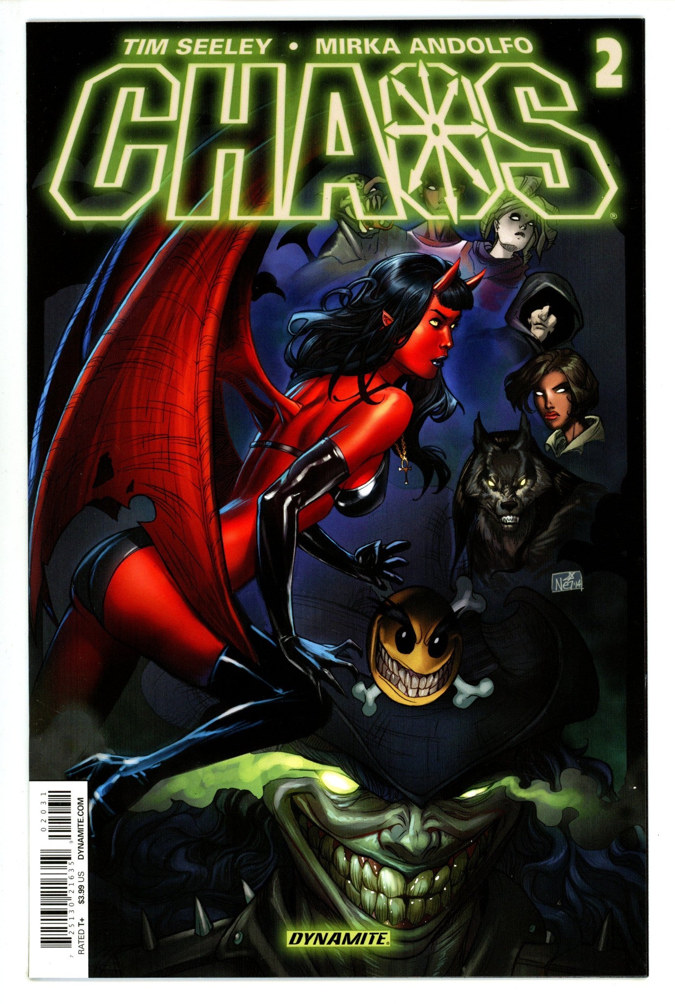 Chaos! 2 High Grade (2014) Ruffino Variant 