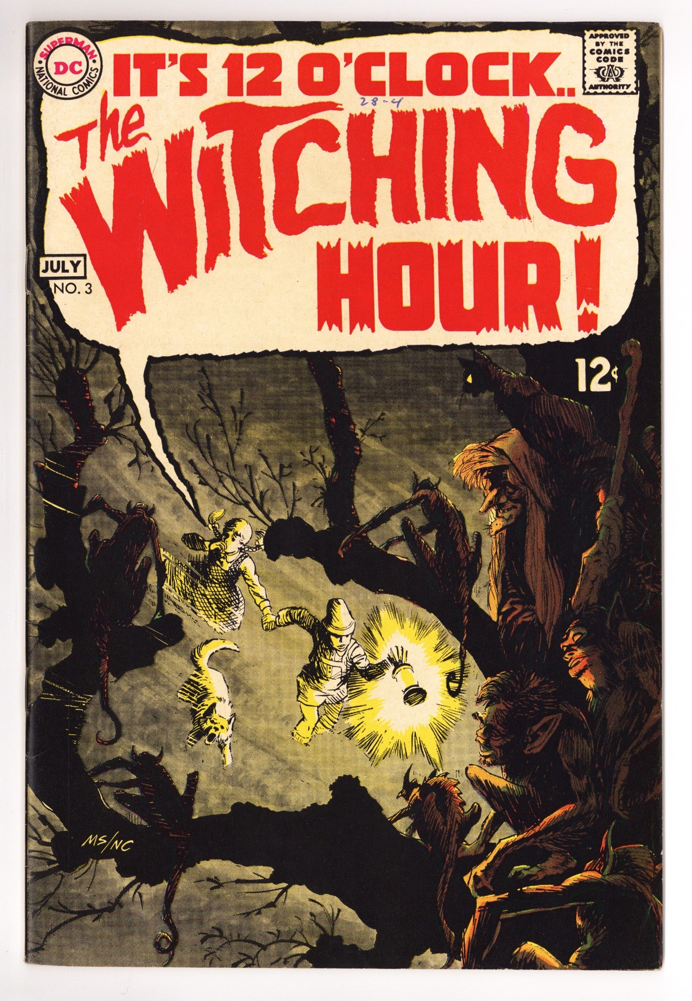 The Witching Hour Vol 1 3 FN/VF (7.0) (1969) 