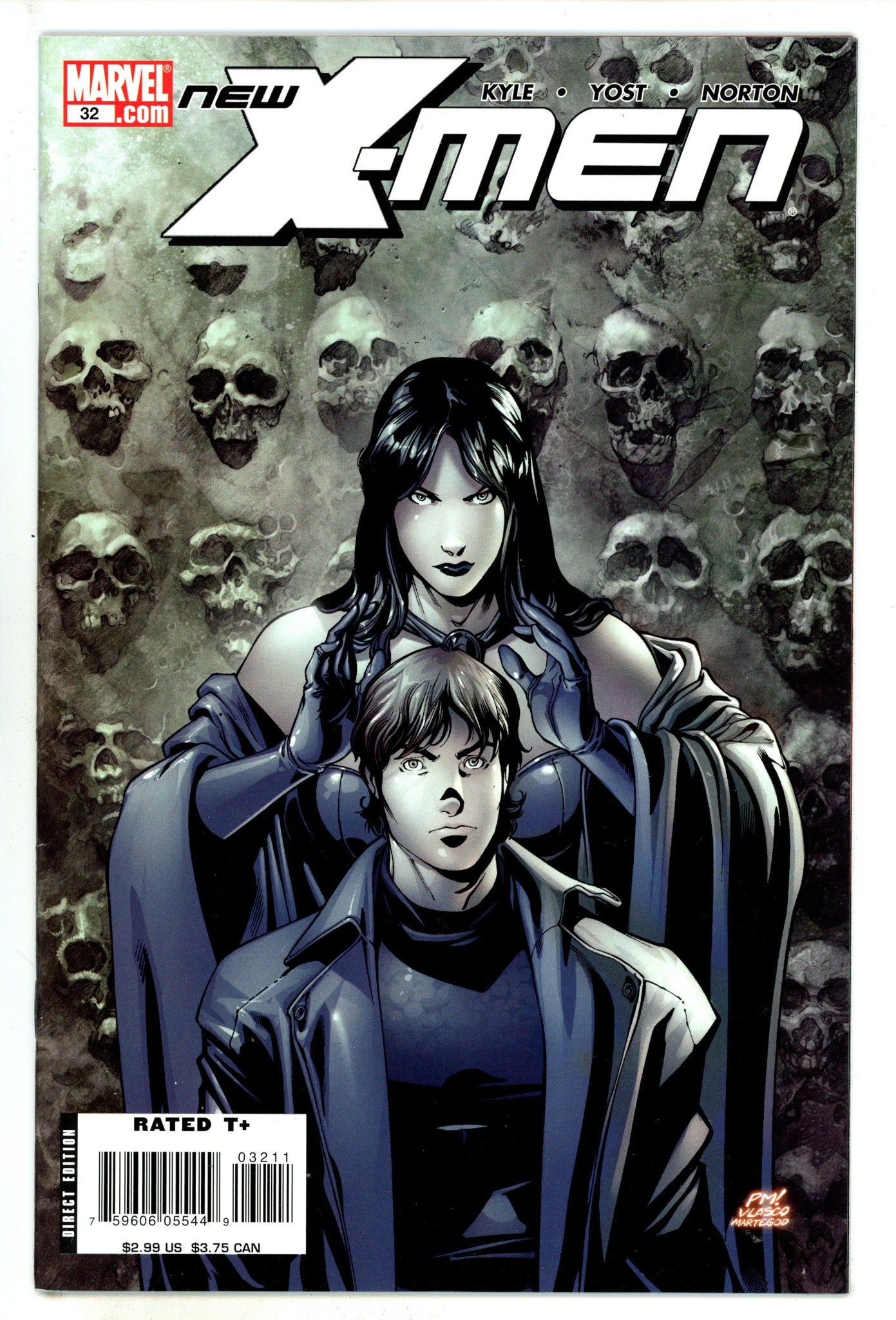New X-Men 32 Mid Grade (2007) 