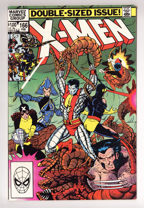 The Uncanny X-Men Vol 1 166 VF/NM (9.0) (1983)