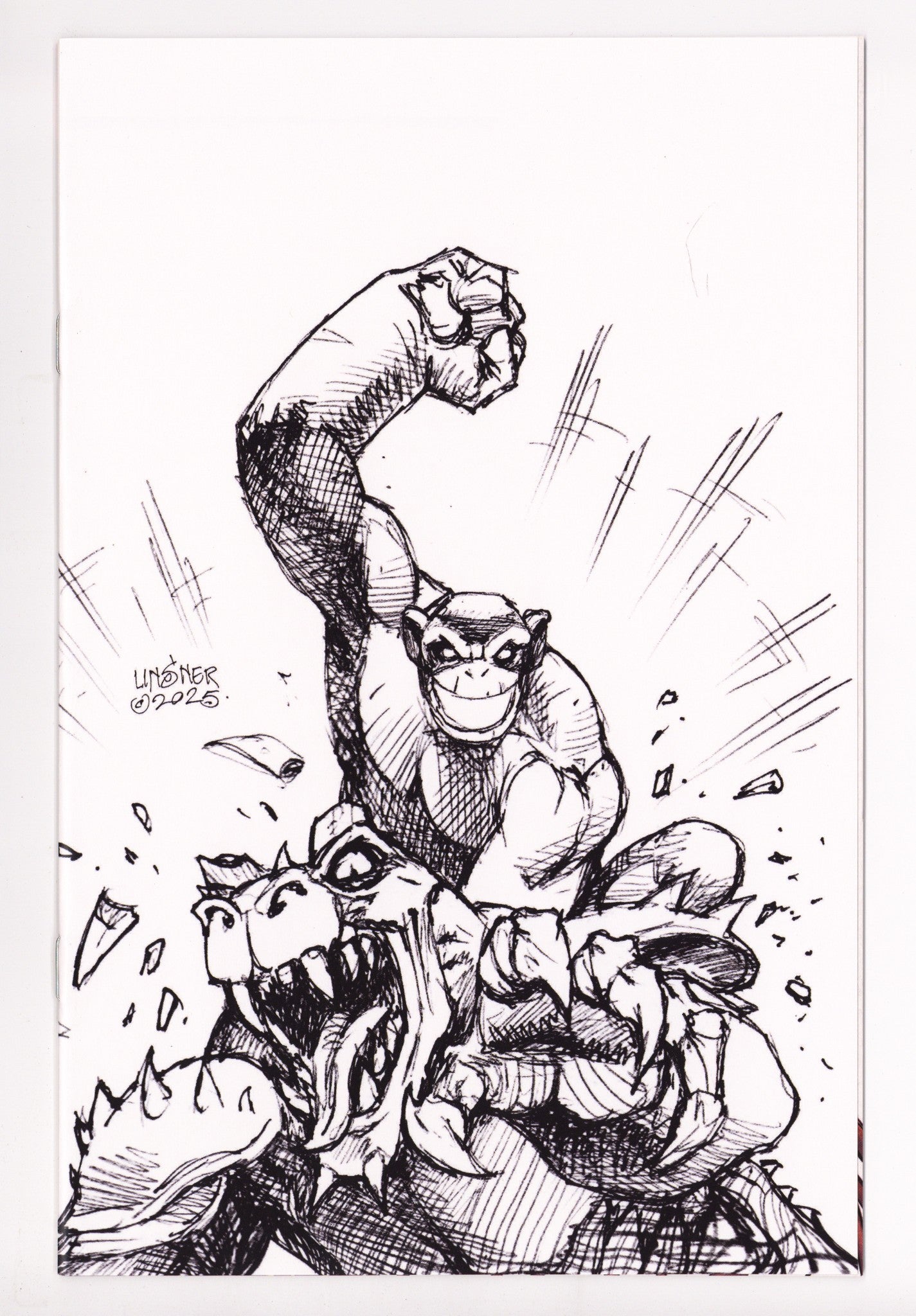 Herculoids 7 Linsner B&W Virgin Incentives (2025)