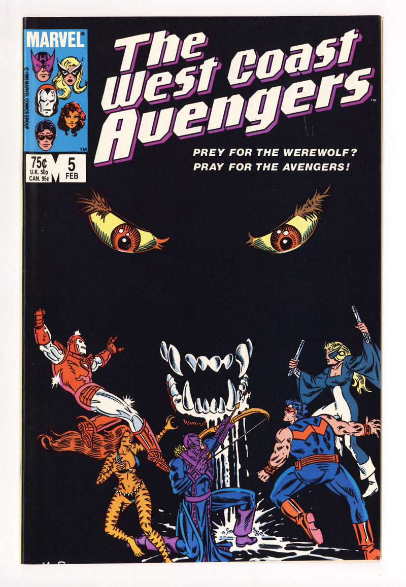 West Coast Avengers Vol 2 5 High Grade (1986) 