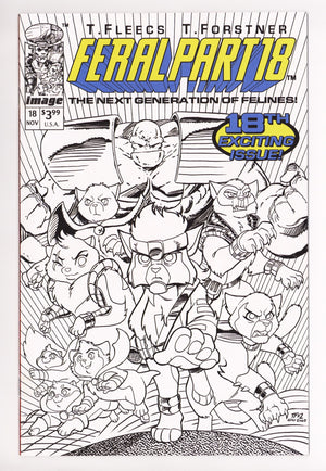 Feral 18 Fleecs B&W Virgin Variant (2025)