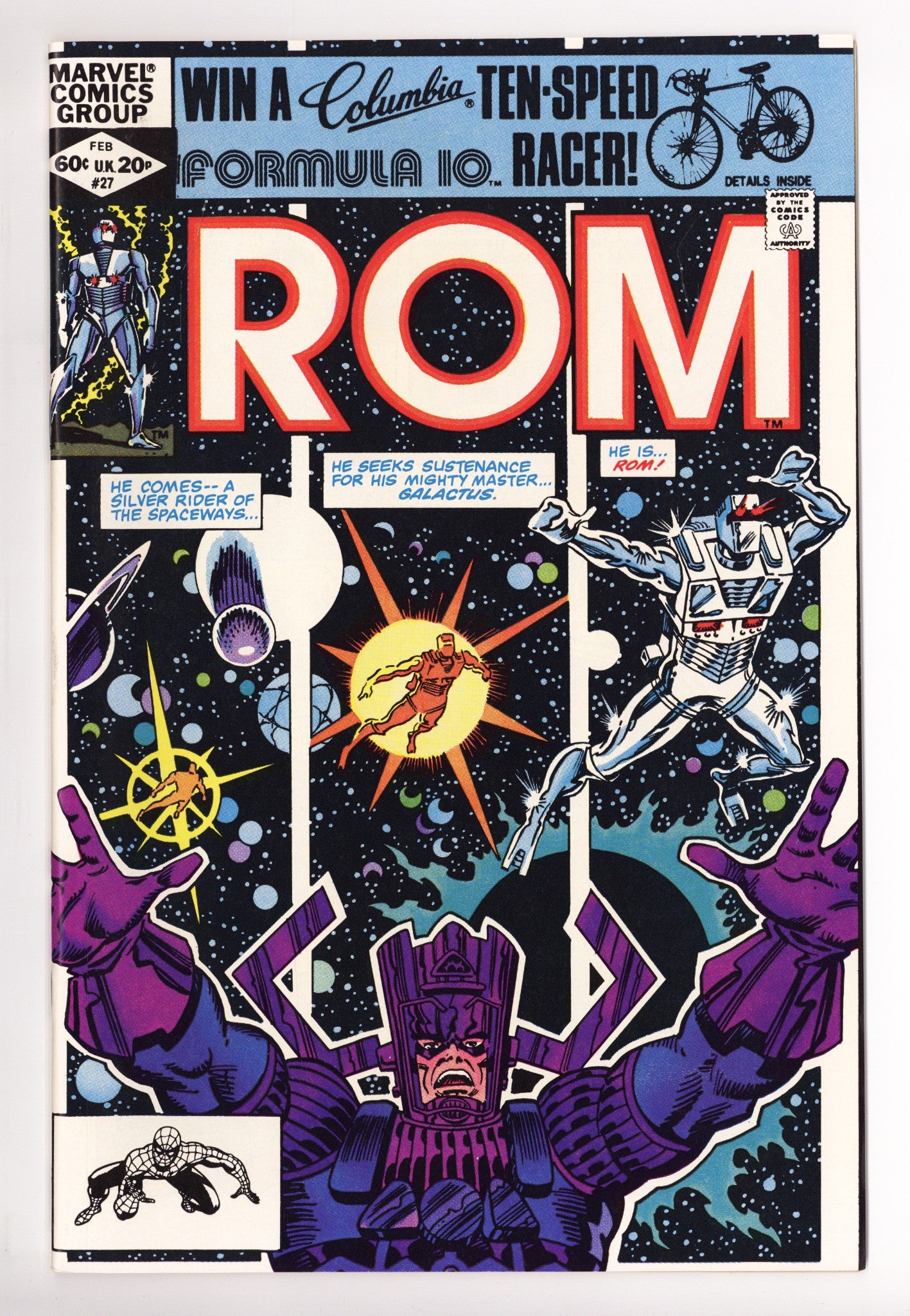 Rom Vol 1 27 High Grade (1982) 