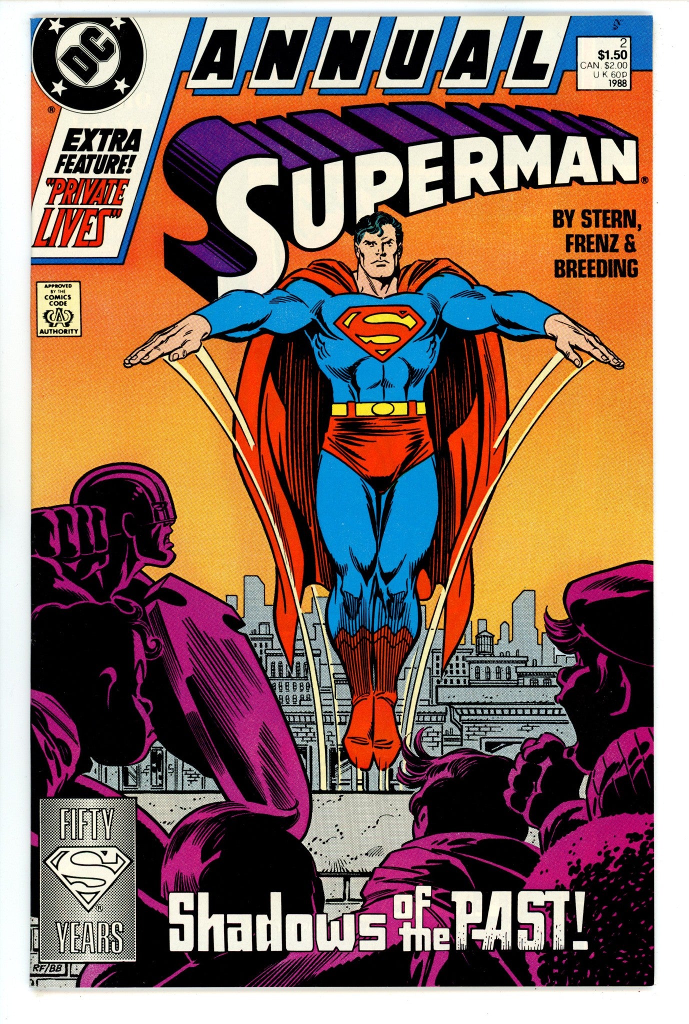 Superman Annual Vol 2 2 High Grade (1988) 