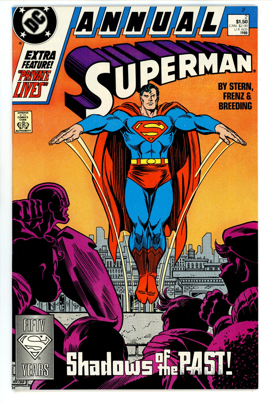 Superman Annual Vol 2 2 High Grade (1988) 