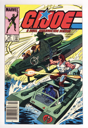 G.I. Joe, A Real American Hero 25 VF- (7.5) (1984) Canadian Price Variant
