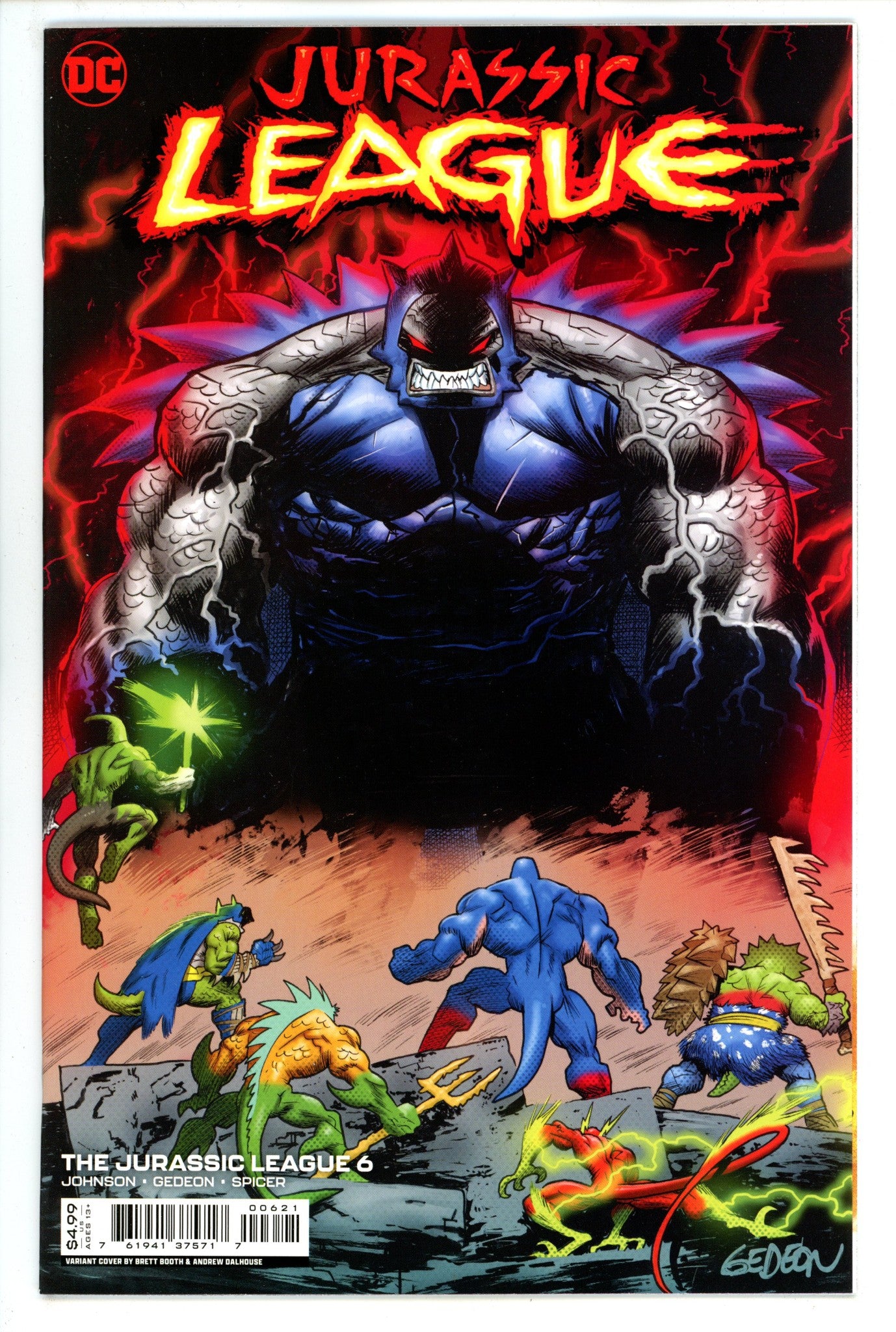 The Jurassic League 6 High Grade (2022) Gedeon Variant 