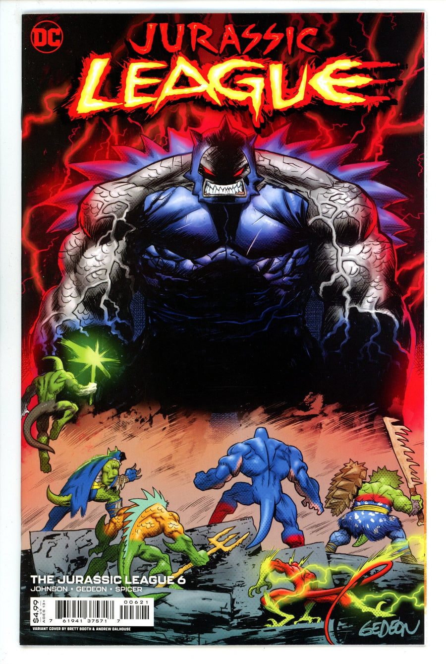 The Jurassic League 6 High Grade (2022) Gedeon Variant 