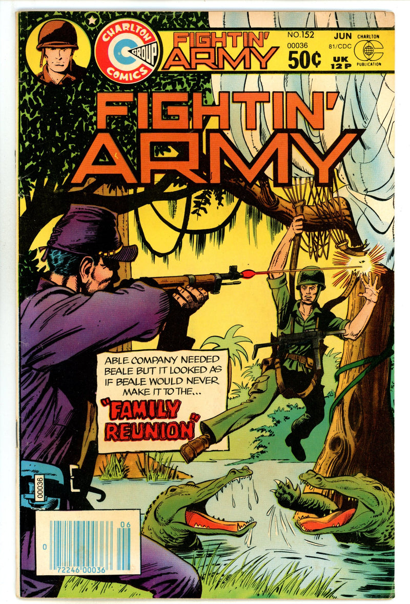 Fightin' Army 152 VG/FN (5.0) (1981) 