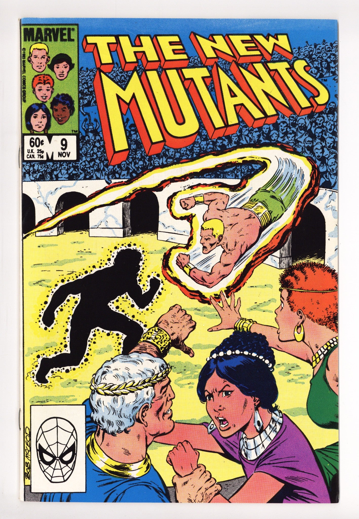 The New Mutants Vol 1 9 Mid Grade (1983) 