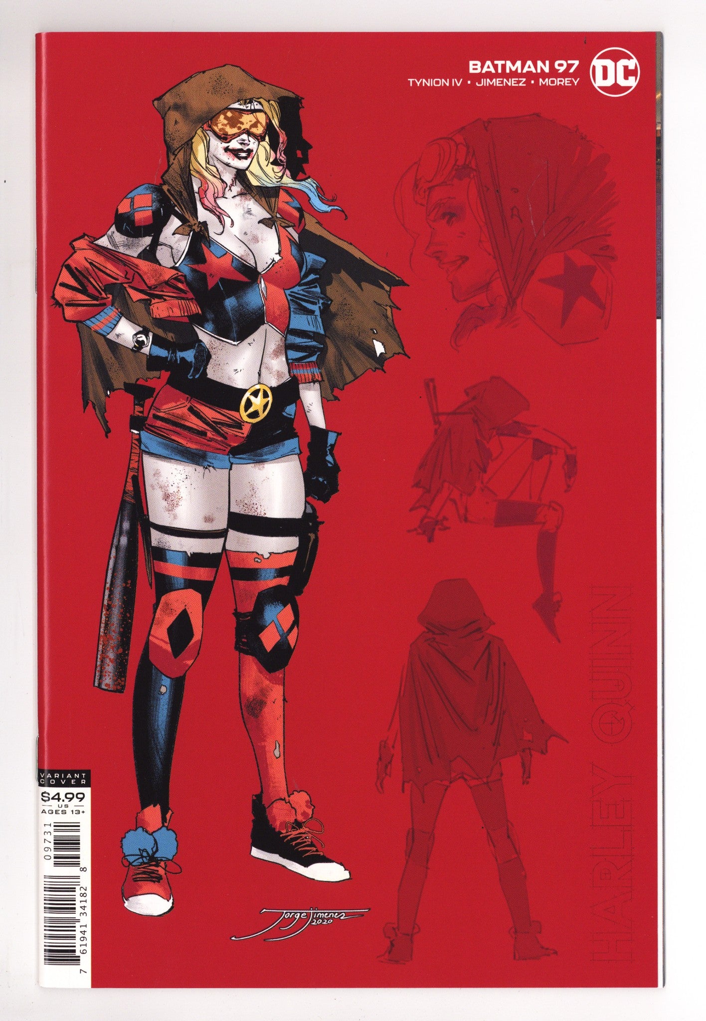 Batman Vol 3 97 NM (9.4) (2020) Jimenez Incentive Variant 