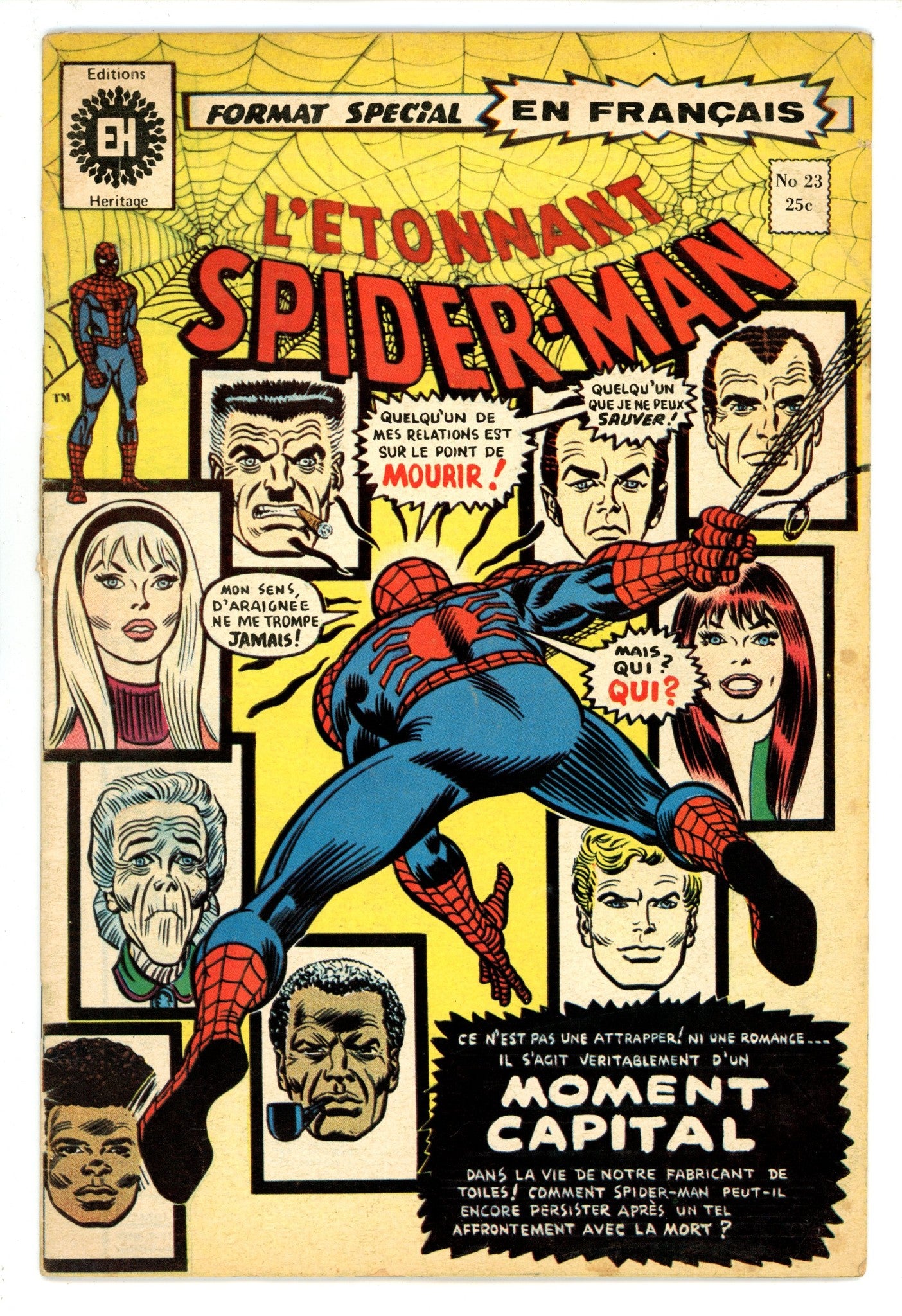 L'Ã‰tonnant Spider-Man 23 VG (4.0) Amazing Spider-Man 121 (1973) 