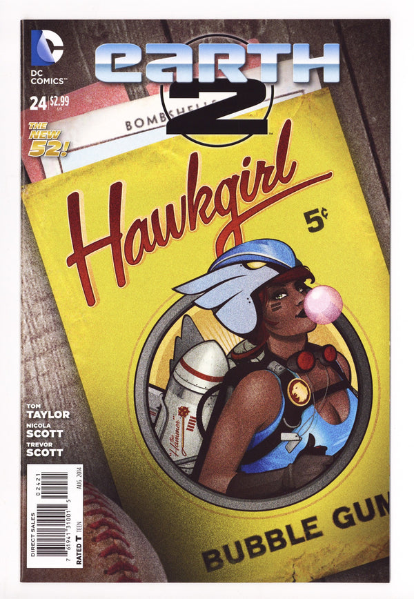 Earth 2 24 High Grade (2014) Lucia Bombshells Variant