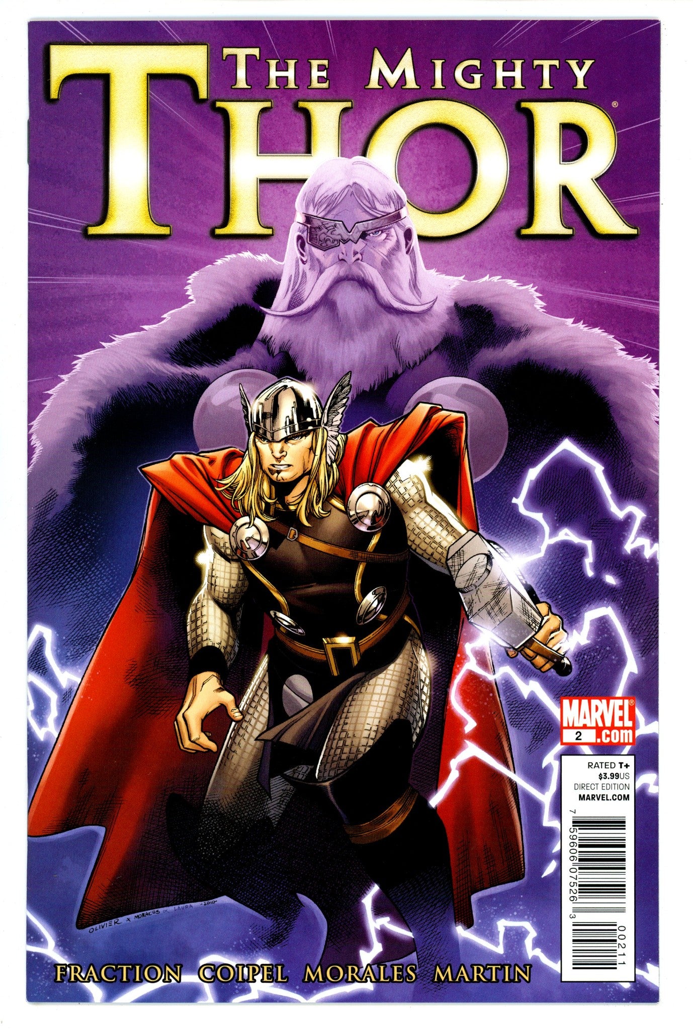 The Mighty Thor Vol 1 2 High Grade (2011) 