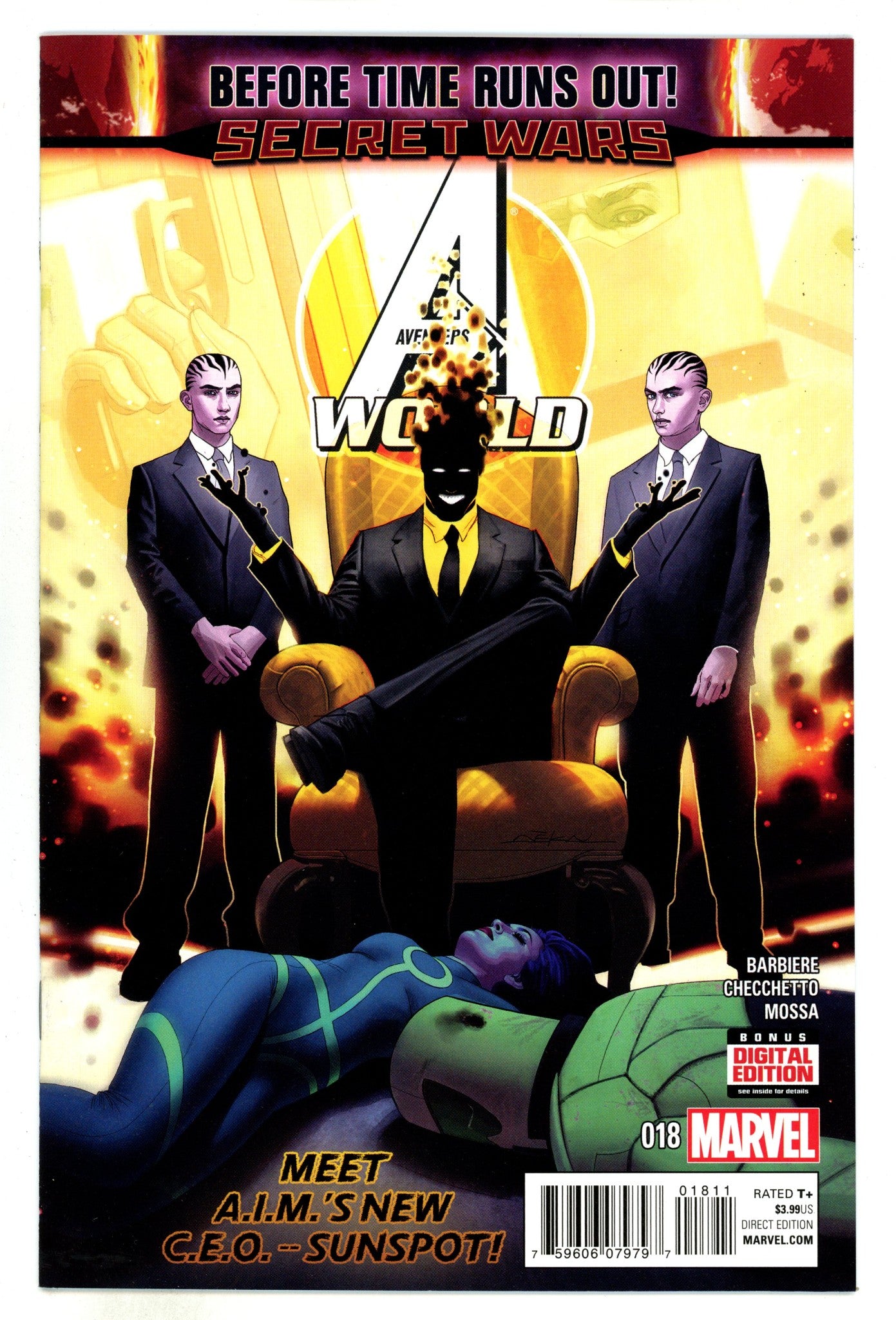 Avengers World 18 High Grade (2015) 