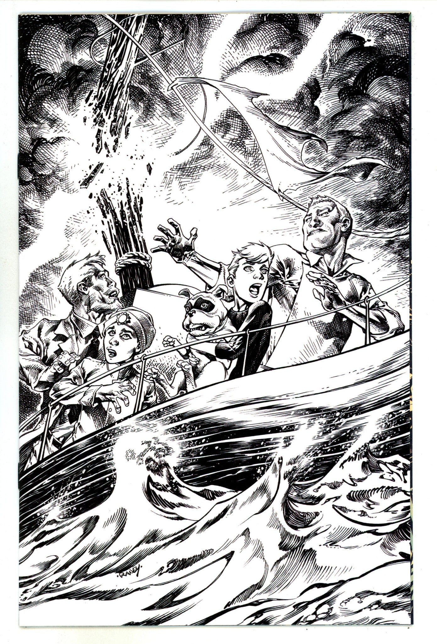 Jonny Quest 1 Raney Line Art Virgin Incentive Variant NM- (2024)