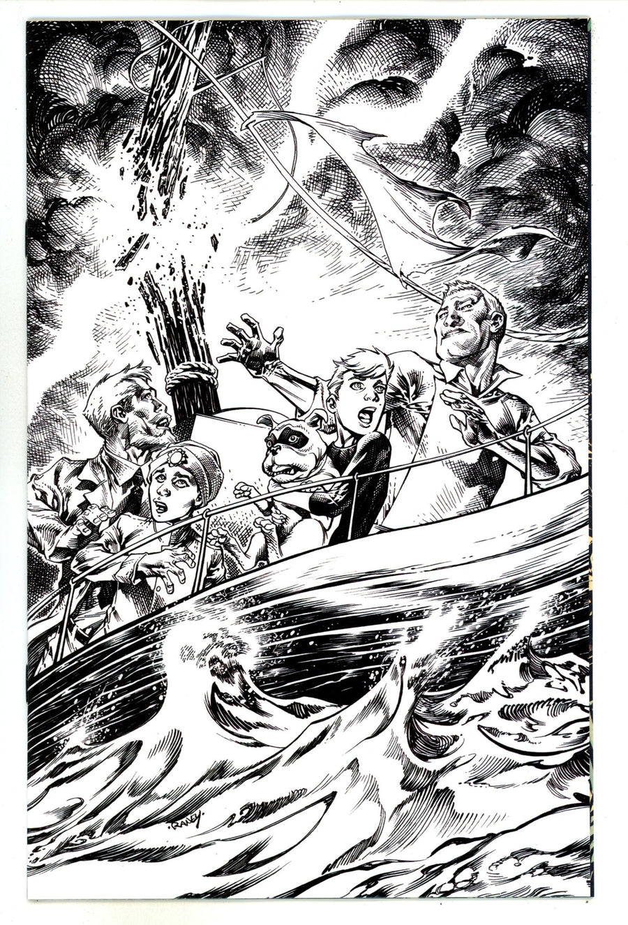 Jonny Quest 1 Raney Line Art Virgin Incentive Variant NM- (2024)