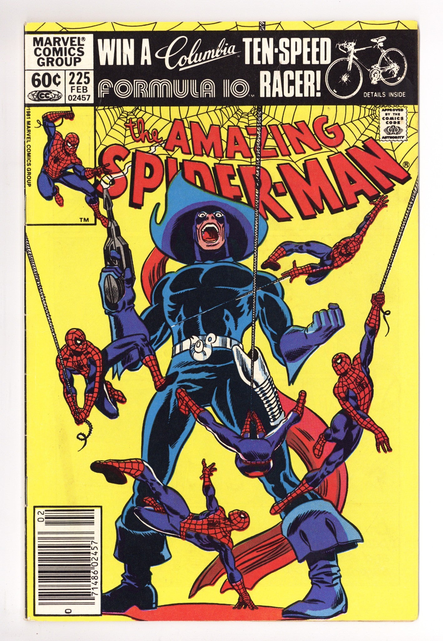 The Amazing Spider-Man Vol 1 225 Low Grade (1982) Newsstand 