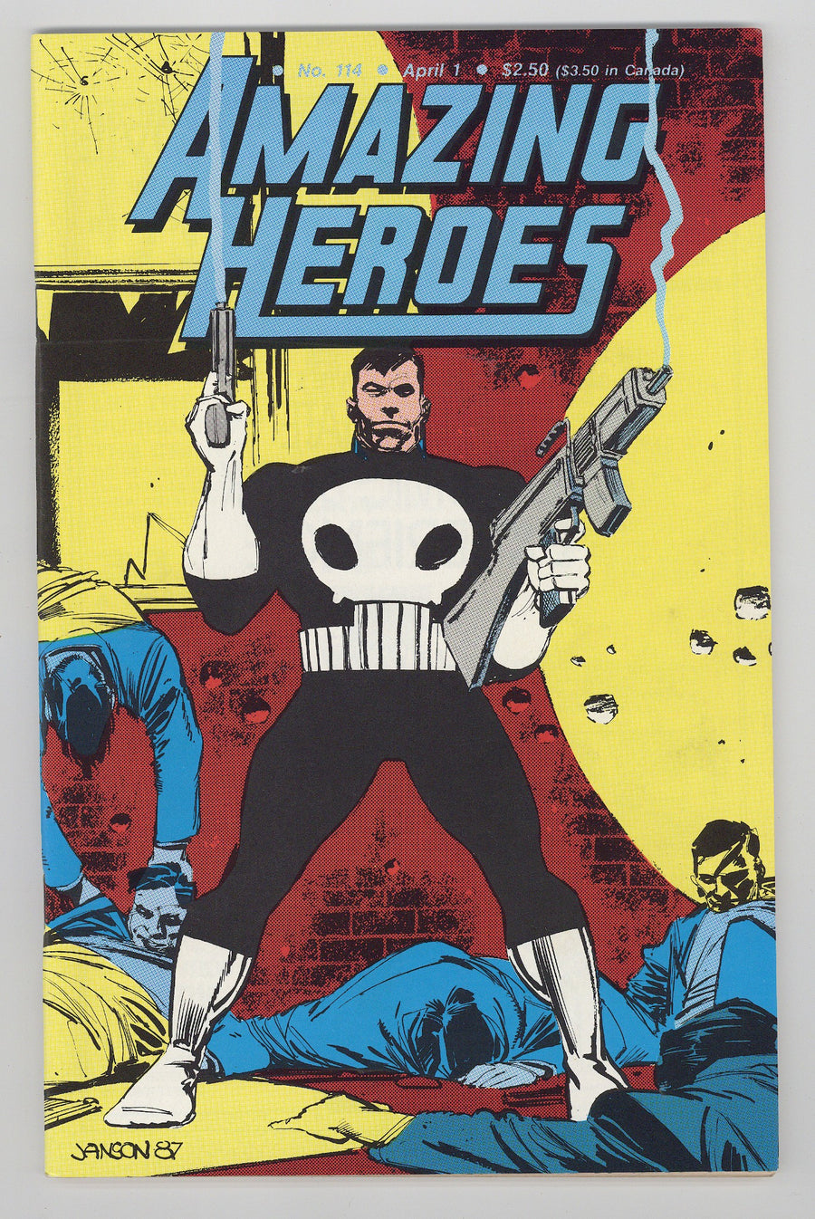 Amazing Heroes 114 VF (8.0) (1987) 