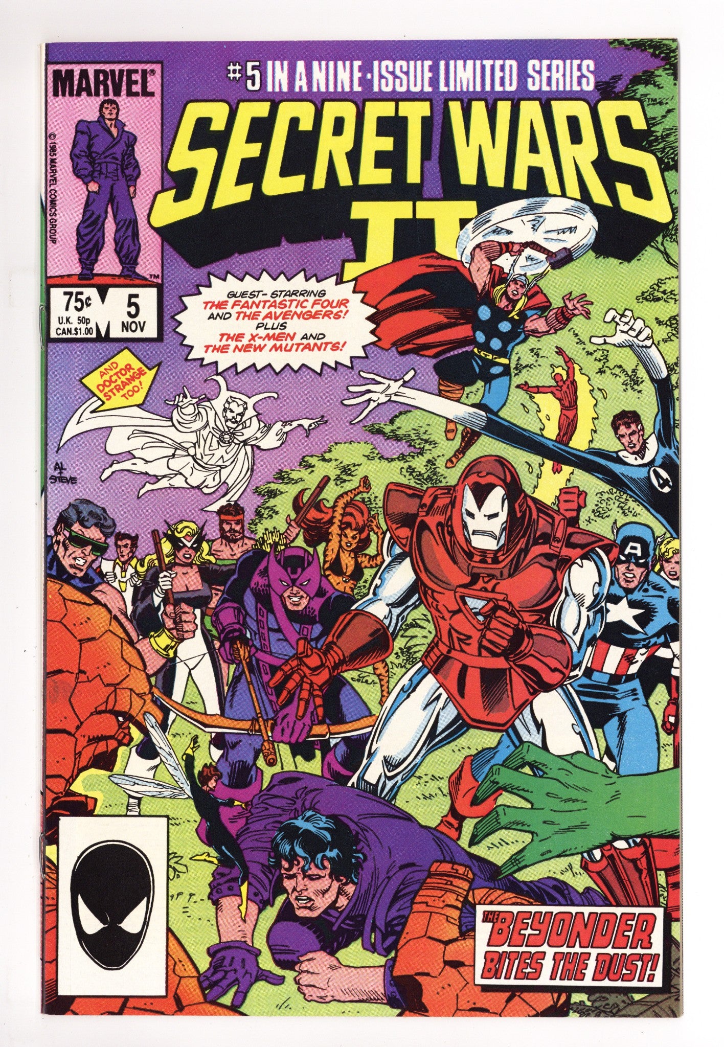 Secret Wars II   5  High Grade   (1985)        