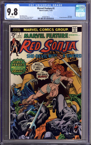 Marvel Feature Vol 2 1 CGC 9.8 (NM/M) (1975)