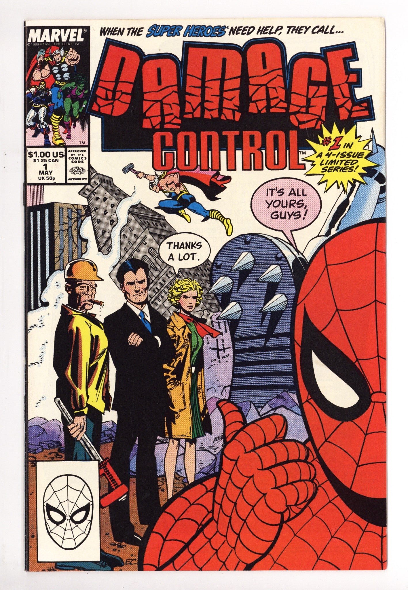 Damage Control Vol 1 1 High Grade (1989) 