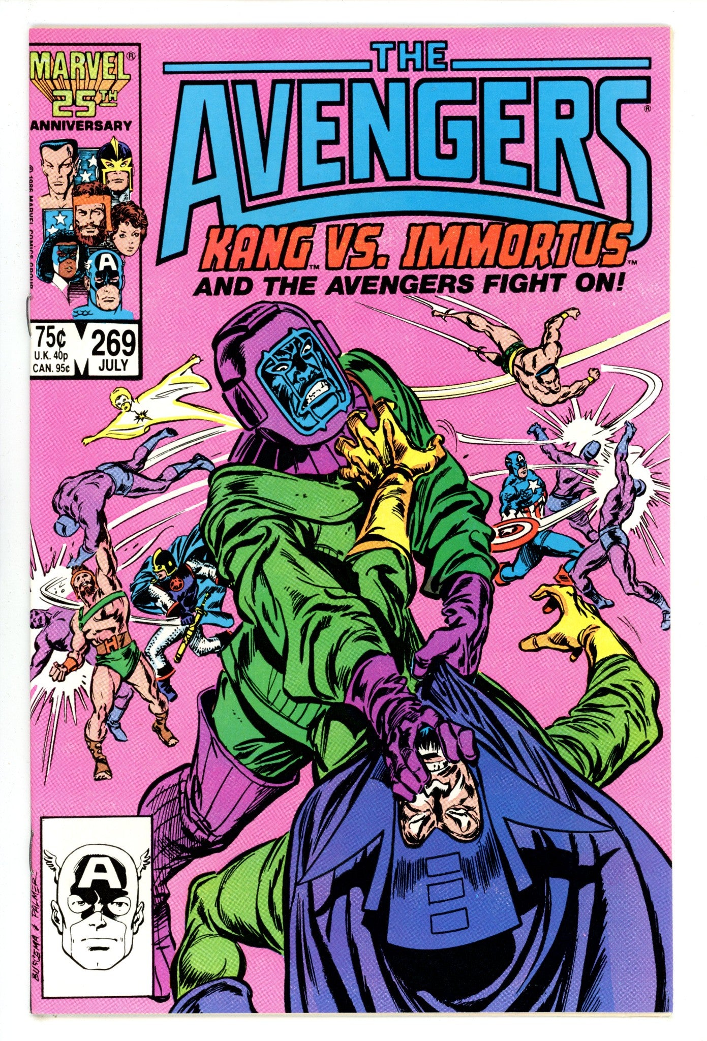 The Avengers Vol 1 269 VF/NM (9.0) (1986) 