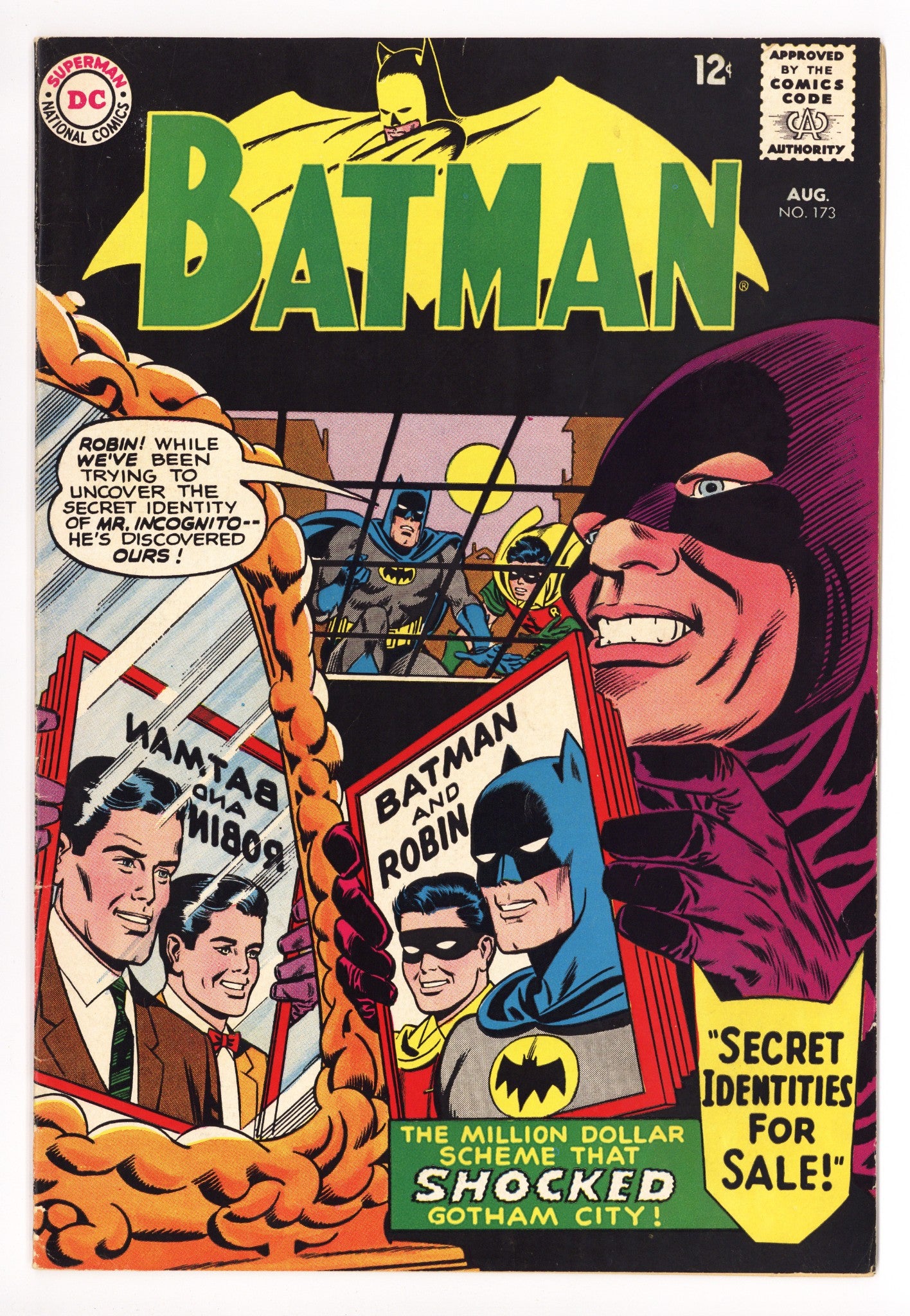 Batman Vol 1 173 FN (6.0) (1965) 