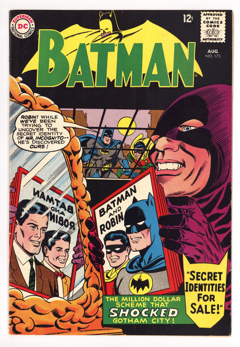 Batman Vol 1 173 FN (6.0) (1965) 