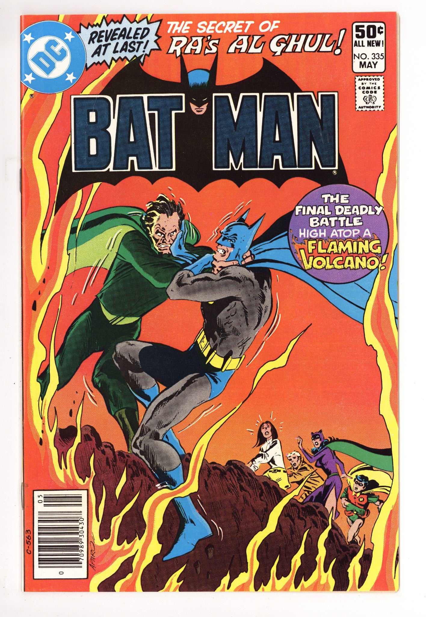 Batman Vol 1 335 NM- (9.2) (1981) Newsstand 