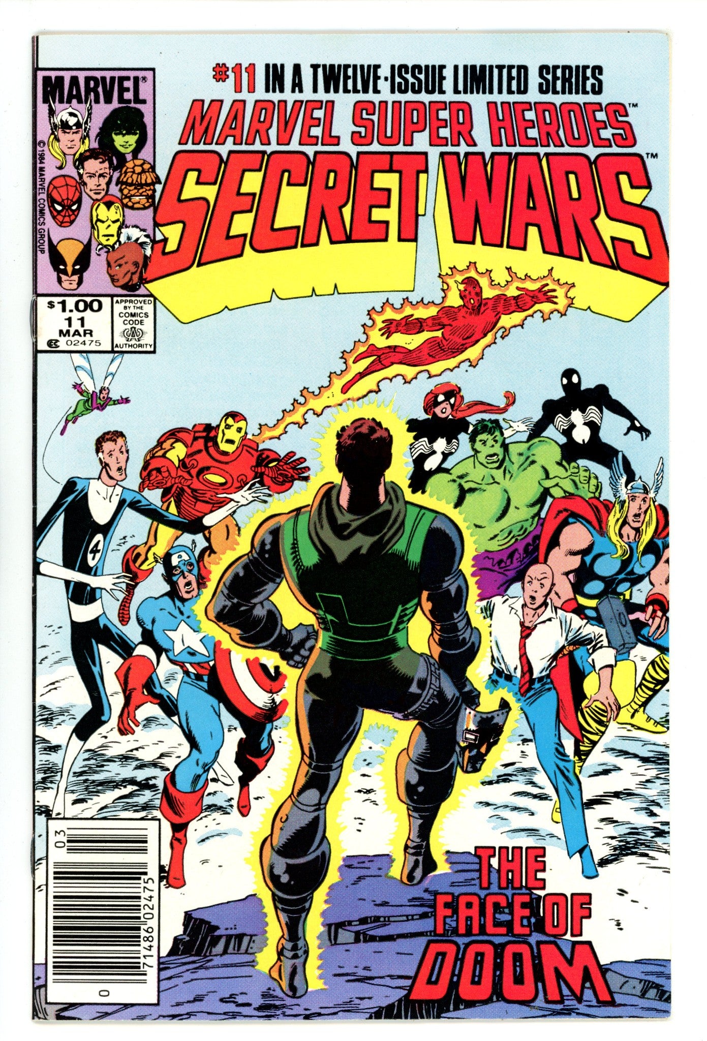 Marvel Super-Heroes Secret Wars   11  FN+ (6.5)   (1985)     Canadian Price Variant  