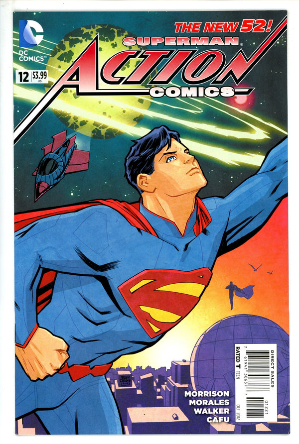 Action Comics Vol 2 12 High Grade (2012) Variant