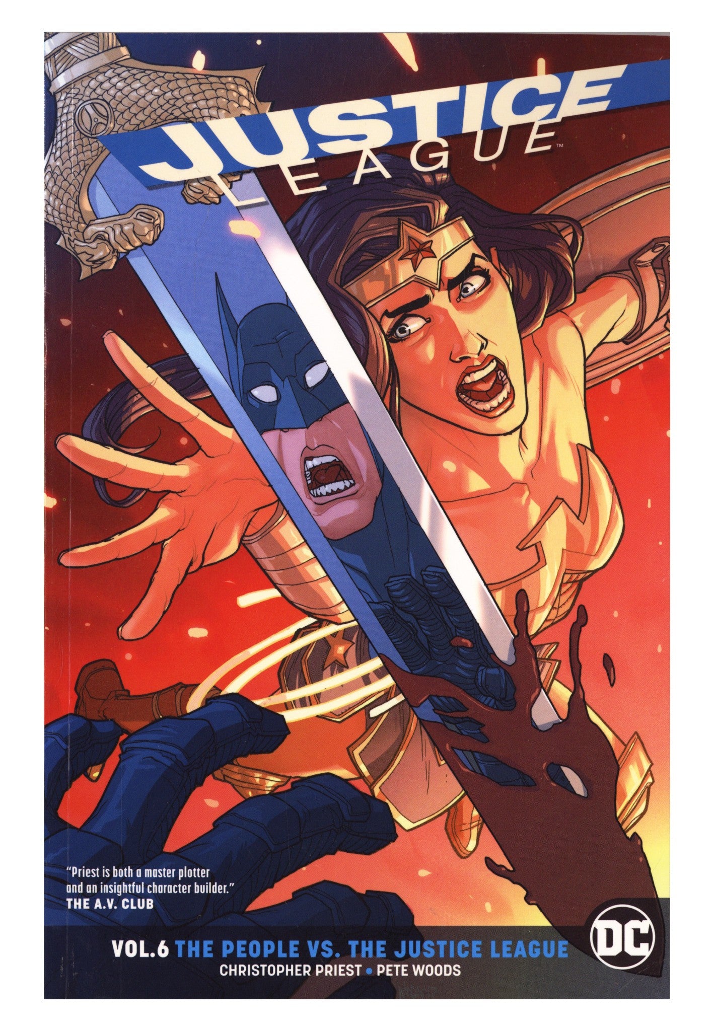 Justice League TPB Vol 6 Mid Grade People vs. the Justice League (2018) 