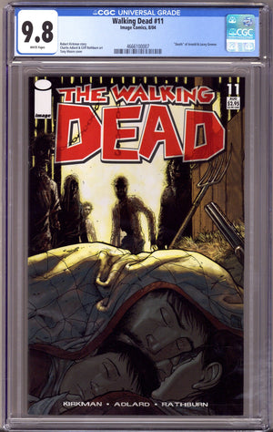 The Walking Dead 11 CGC 9.8 (NM/M) (2004)