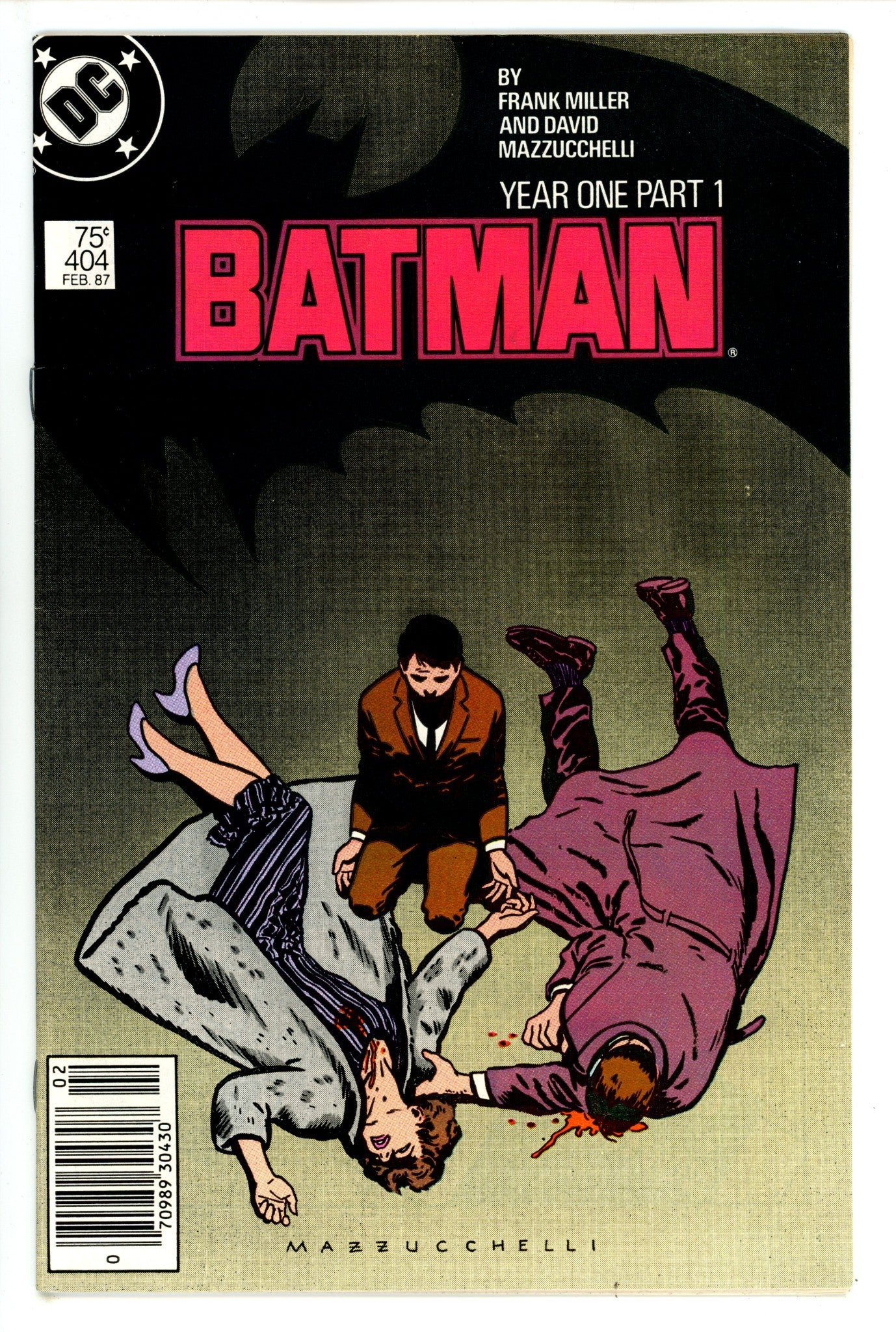 Batman Vol 1 404 FN/VF (7.0) (1987) Newsstand 