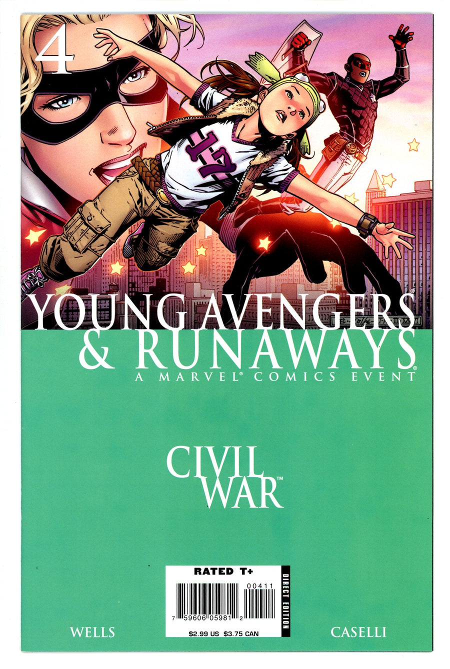 Civil War: Young Avengers & Runaways 4 High Grade (2006) 