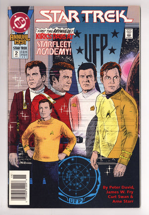 Star Trek Annual Vol 2 2 High Grade (1991) Newsstand