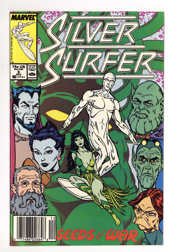 Silver Surfer Vol 3 6 Mid Grade (1987)