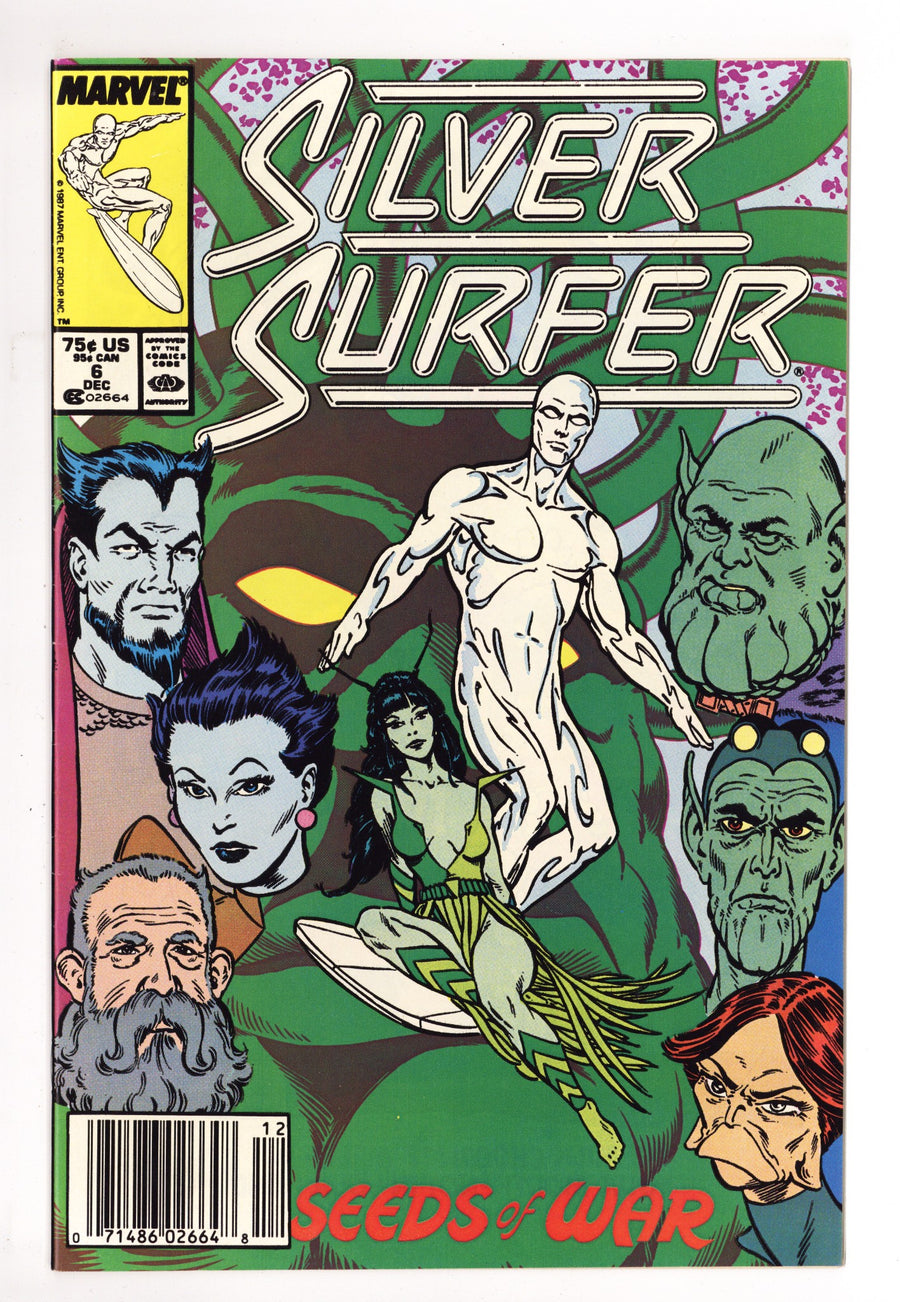 Silver Surfer Vol 3 6 Mid Grade (1987) 