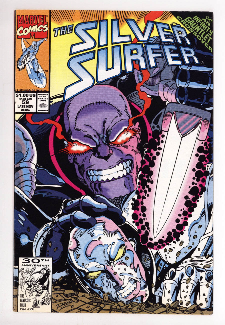 Silver Surfer Vol 3 59 Mid Grade (1991) 