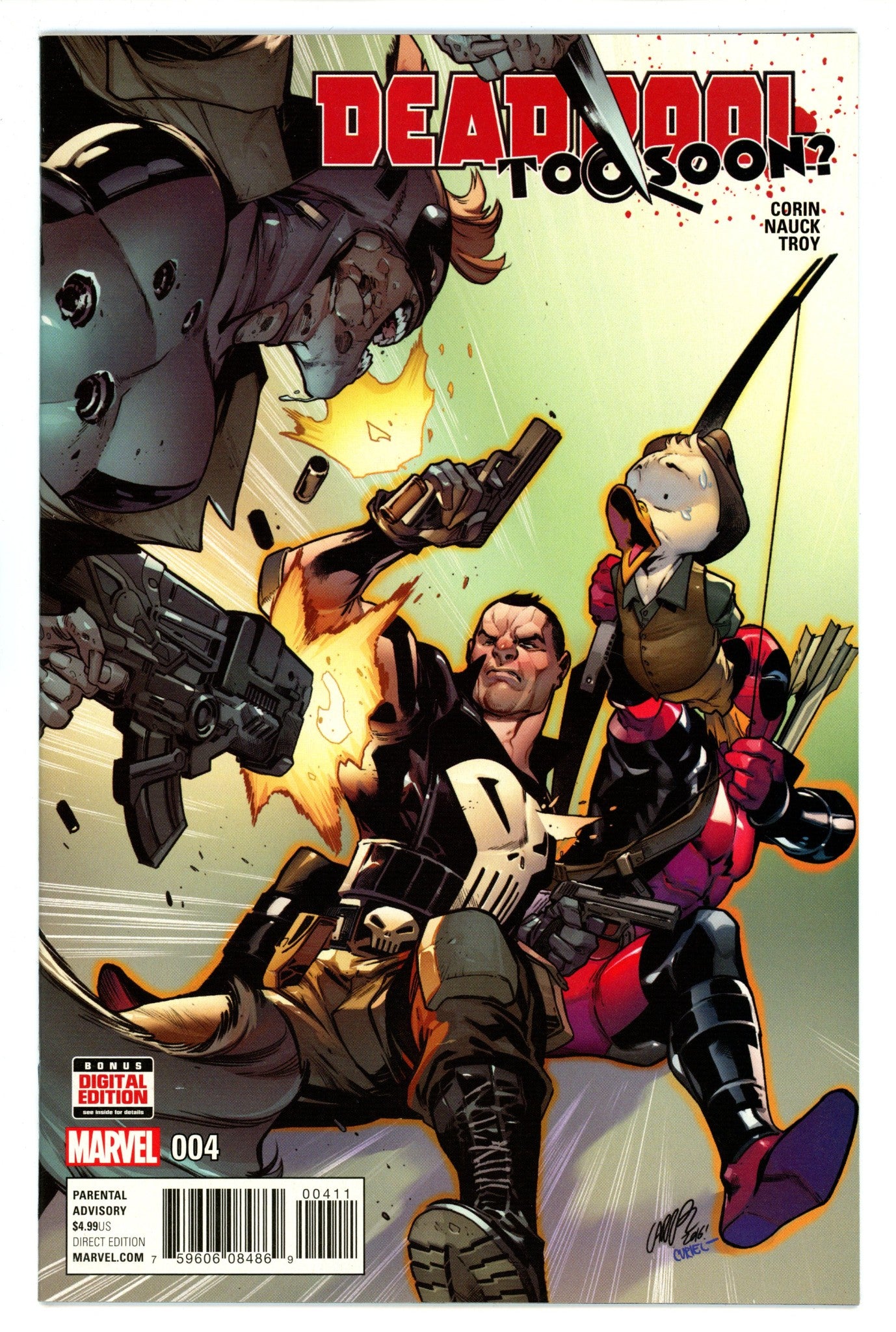 Deadpool: Too Soon 4 High Grade (2017) 