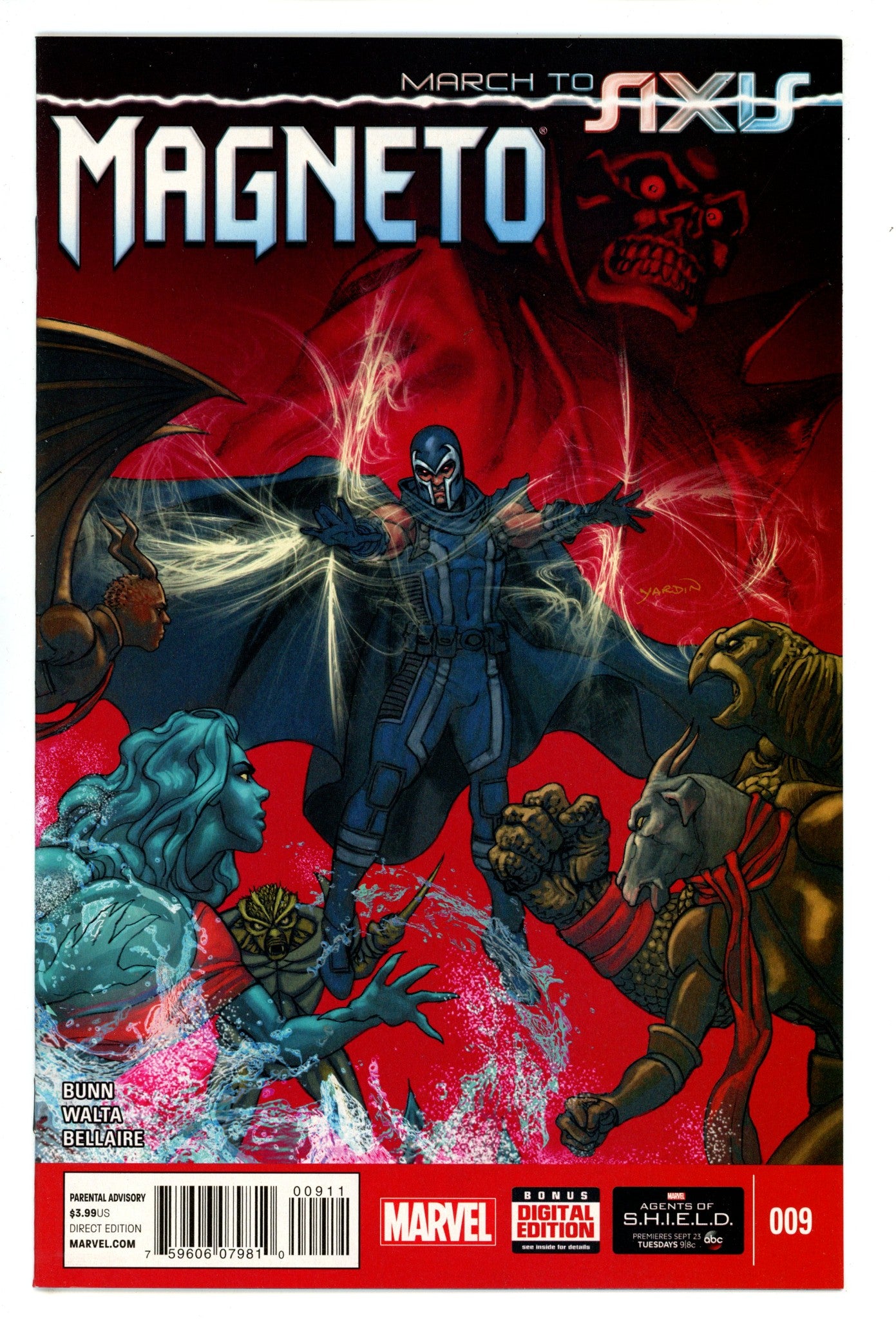 Magneto Vol 3 9 High Grade (2014) 
