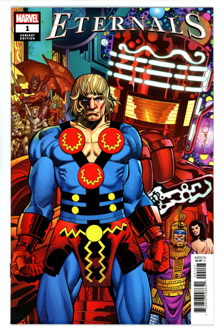 Eternals Vol 5 1 High Grade (2021) Simonson Variant 