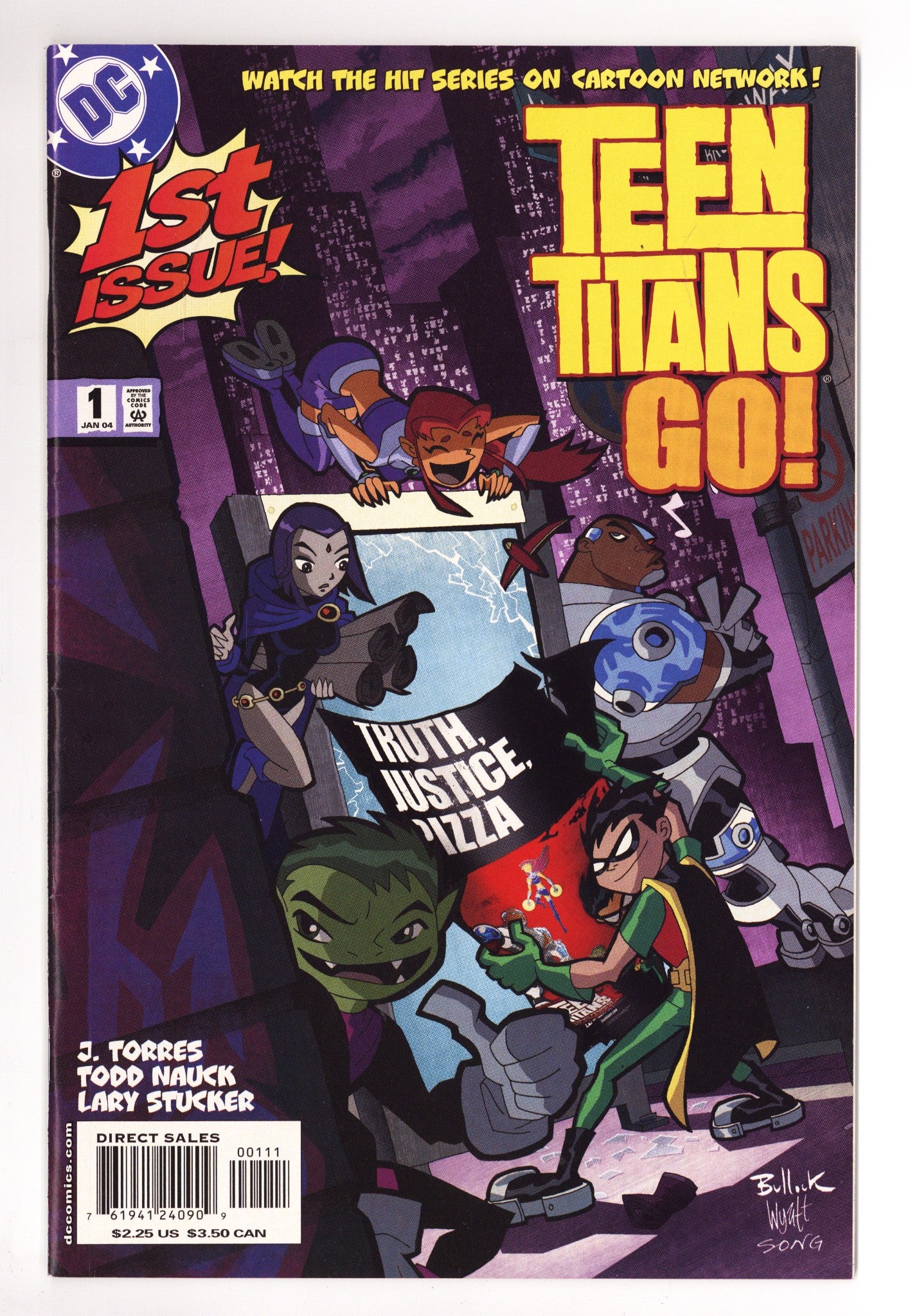 Teen Titans Go! 1 VF+ (8.5) (2004) 